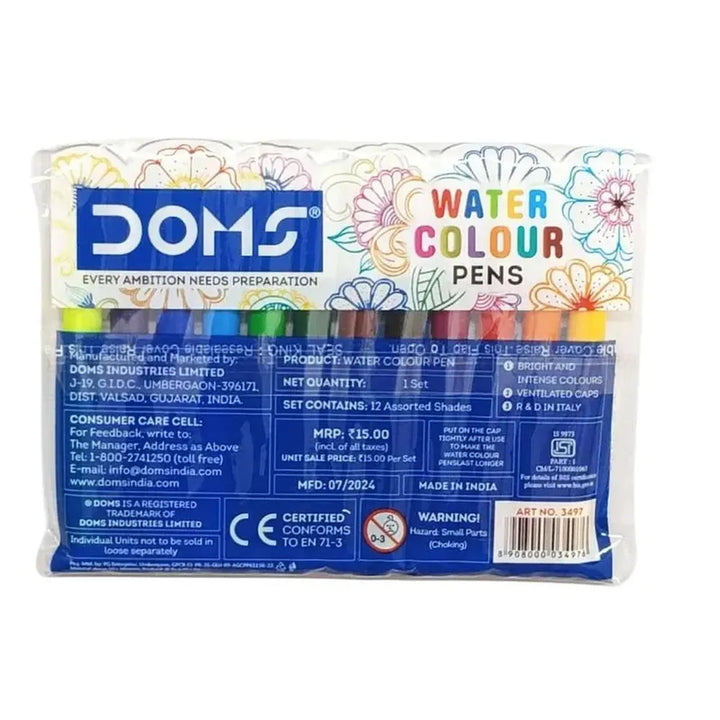 Doms 12 Shades Sketch Pens (5-10 Years)