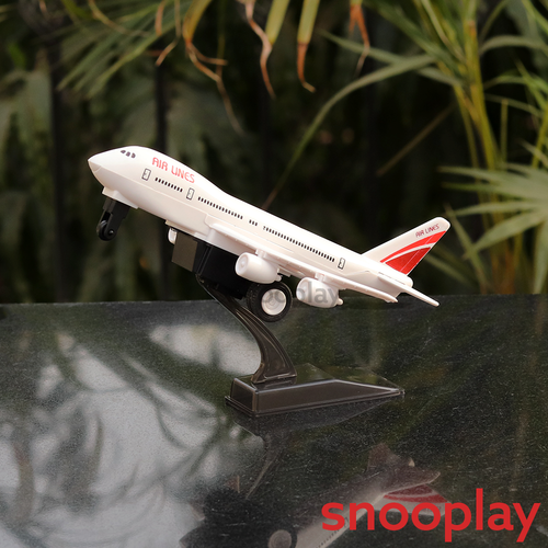 Pull Back Aeroplane Toy with Stand (3-6 Years)