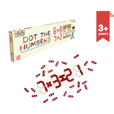 STEM Dot the Numbers Math Puzzle