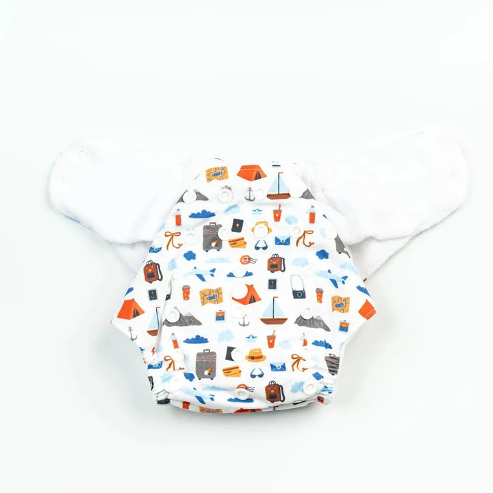 Beelittle Cloth Diapers for Newborn (Weight Upto 6 kgs)