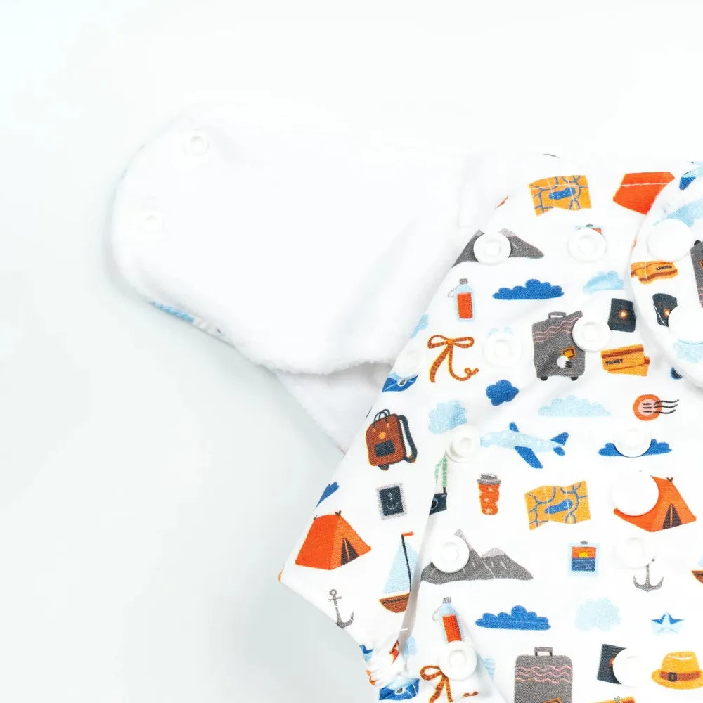 Beelittle Cloth Diapers for Newborn (Weight Upto 6 kgs)