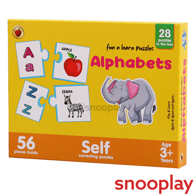 Fun n Learn Alphabets Puzzle - 56 PCS