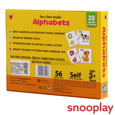 Fun n Learn Alphabets Puzzle - 56 PCS