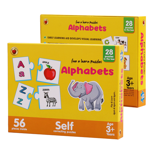 Applefun 'n' Learn 56 Pieces Fun n Learn Alphabets Puzzle (3-5 Years)