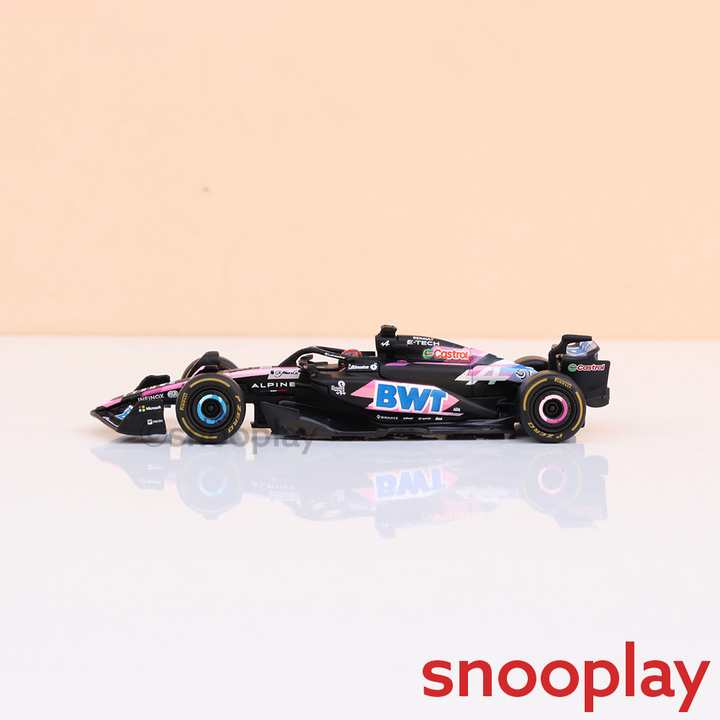 Bburago Original Alpine A524 - Esteban Ocon Licensed Diecast Car | 1:43 Scale (14 Years till Grown Ups)