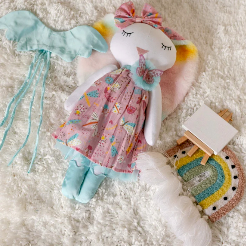 ANGEL WINGS BUNNY DOLL