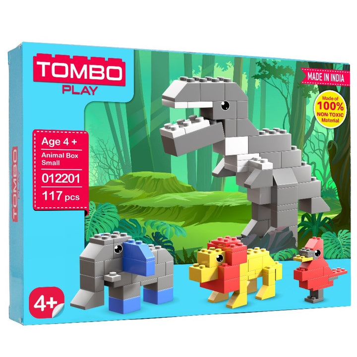 Animal Box Small (Building Blocks Set) - 117 Pieces