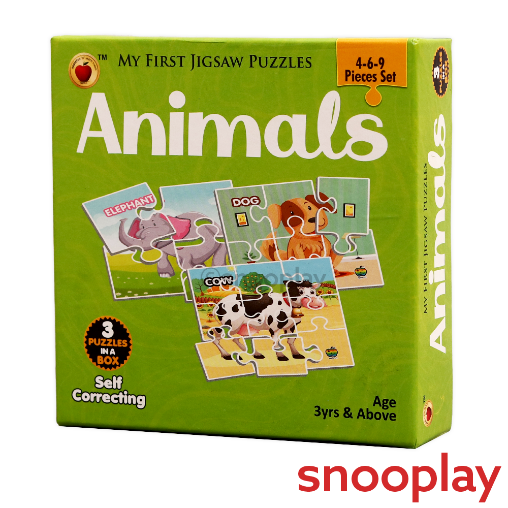 My First Jigsaw Puzzle Animals - 19 Pcs