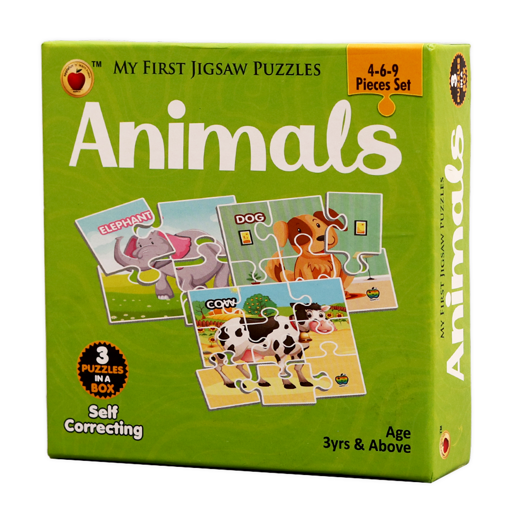 My First Jigsaw Puzzle Animals - 19 Pcs