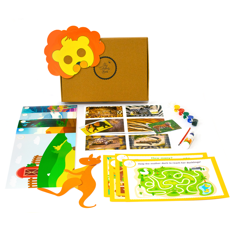 Animals Theme Learning Activity Box – Snooplay