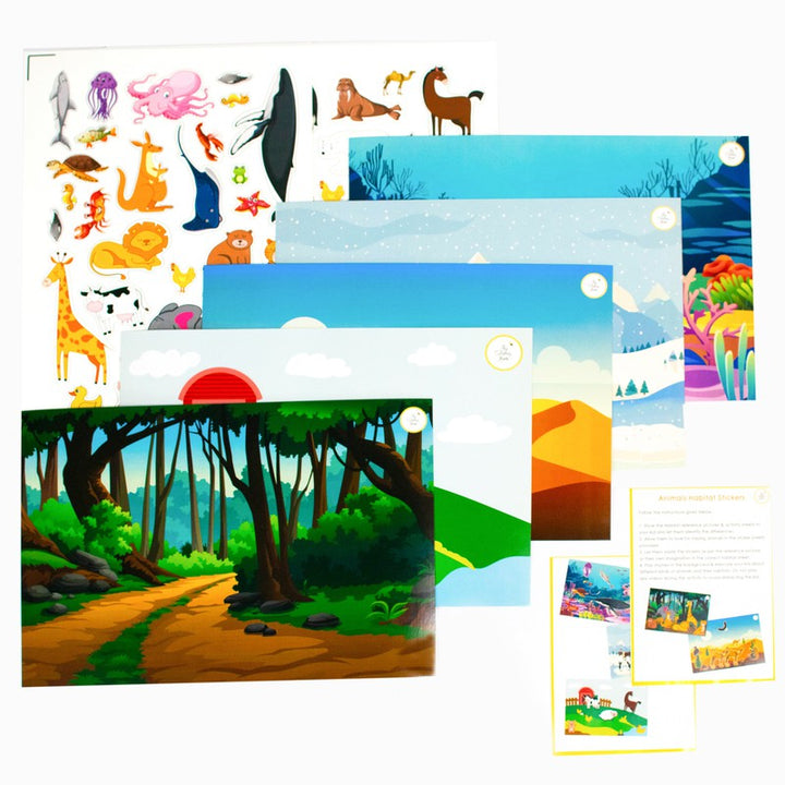 Animals Theme Learning Activity Box