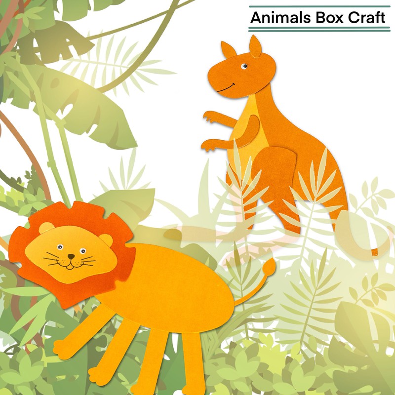 Animals Theme Learning Activity Box