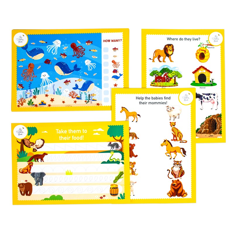 Animals Theme Learning Activity Box