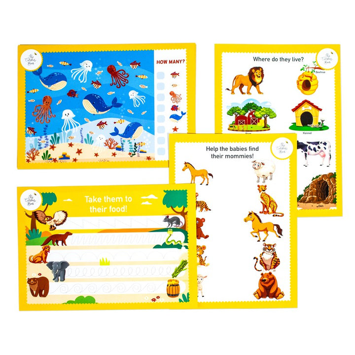 Animals Theme Learning Activity Box