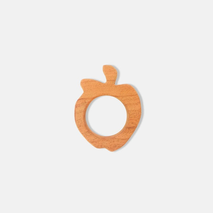 Eco-Friendly Neem Wood Apple Teething Toy