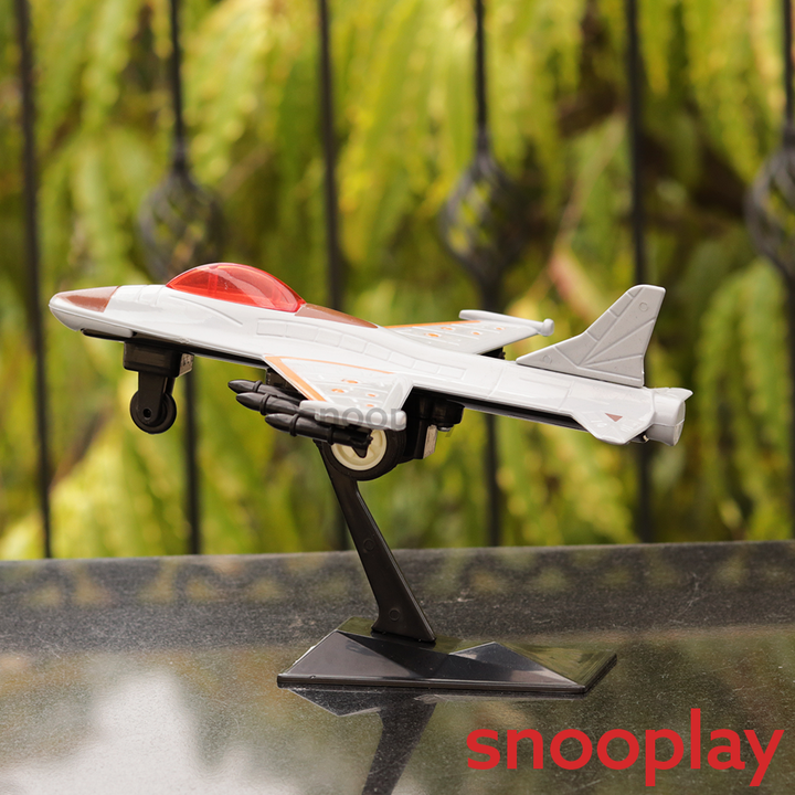 Army Fighter Plane Pull Back Toy