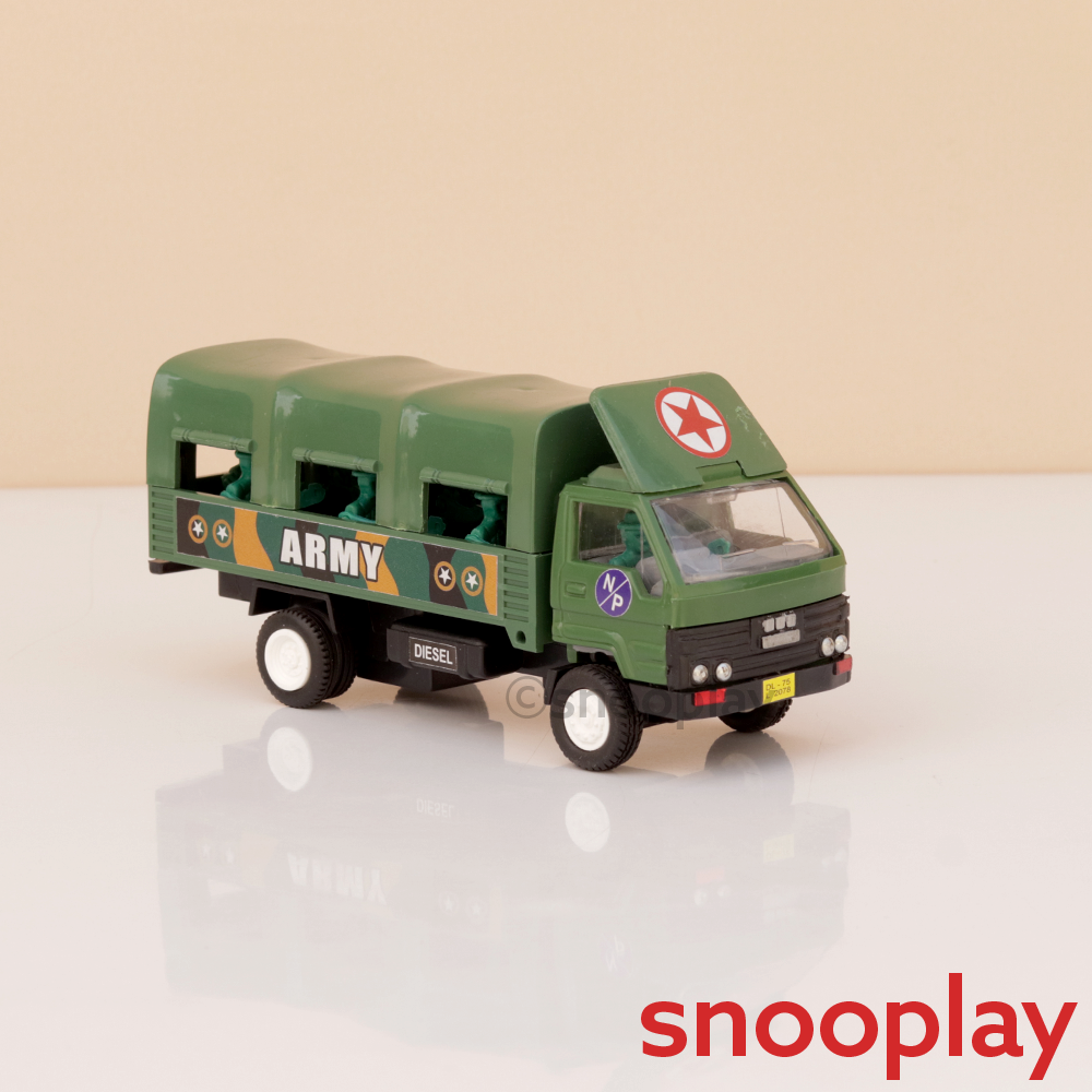 Army Truck DCM Pull Back Toy