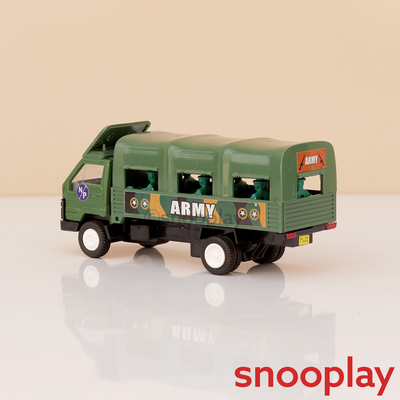 Army Truck DCM Pull Back Toy