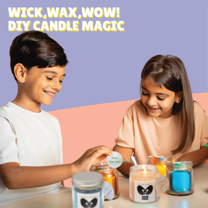 Kalakaram Aroma Beeswax Candle Making Kit | Pure & Natural Beeswax