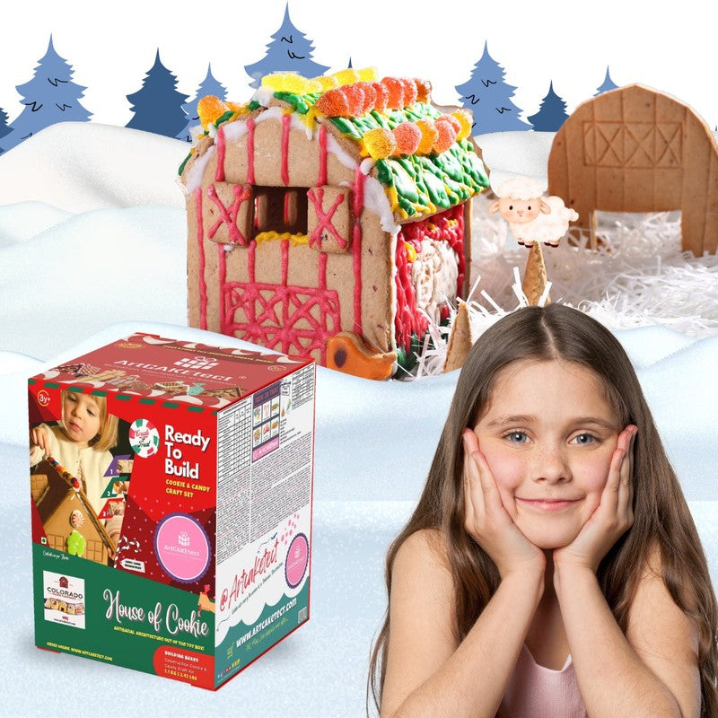 Colorado Cookie Farm Barn (House of Cookie Kit) | COD Not Available