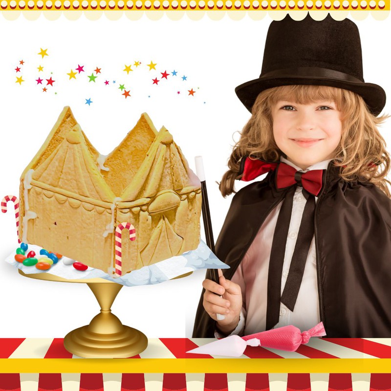 Carnival Cookie Circus Canopy (House of Cookie Kit)