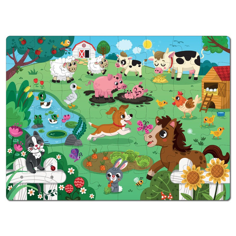 Farm Animal Premium (48 Pieces Puzzle)