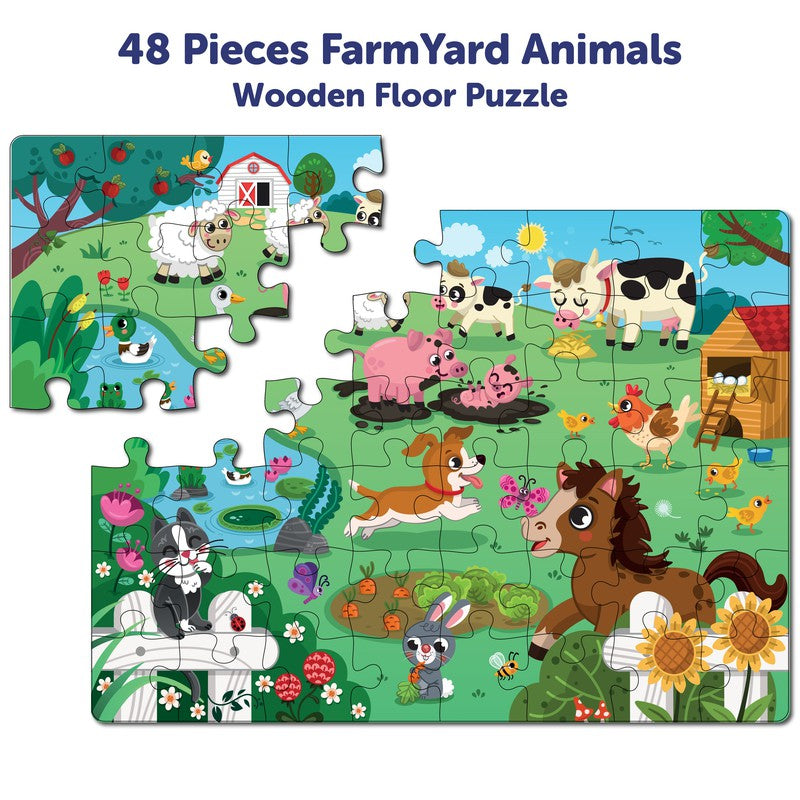 Farm Animal Premium (48 Pieces Puzzle)