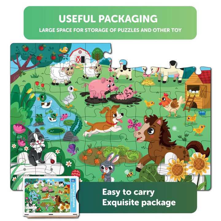 Farm Animal Premium (48 Pieces Puzzle)