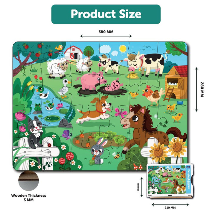 Farm Animal Premium (24 Pieces)