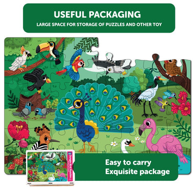 Jungle Birds (48 Piece Puzzle)