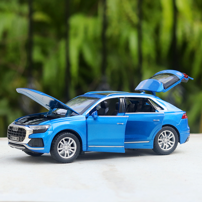 Diecast SUV resembling Audi Q8 Model (3215) | 1:32 Scale | comes with light & sound feature | Minor Defect Sale (COD Not Available)