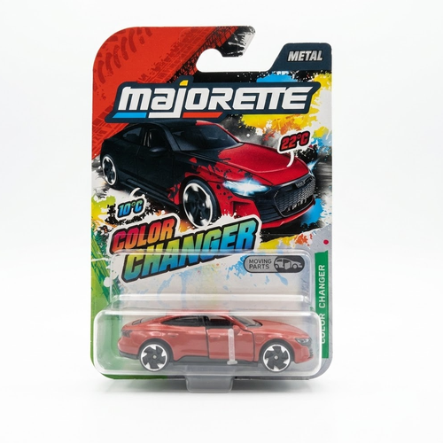 Original Licensed Majorette Color Changing Diecast Audi RS E-Tron GT Car