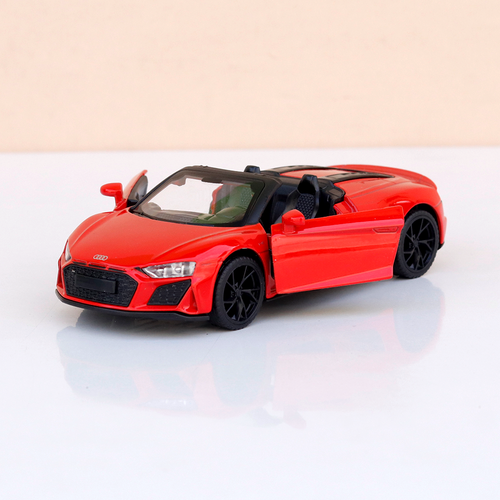 Metal Speed Zone Original Audi R8 Spyder Licensed Diecast Car with Openable Doors | 1:32 Scale (14 Years till Grown Ups)