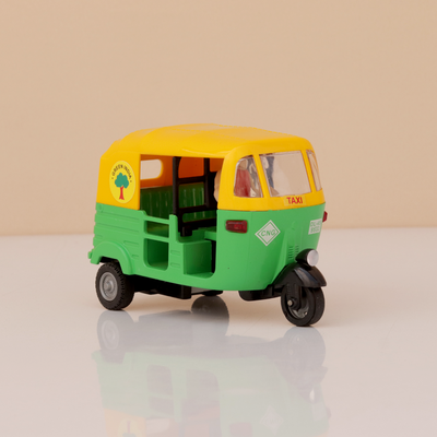 CNG Auto Rickshaw Pull Back Toy