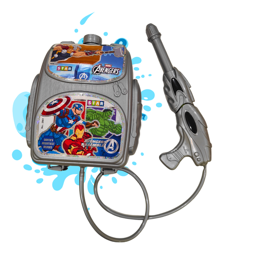 Star Toys Backpack Style Water Blaster Pichkari | Powerful High Pressure Tank Spray