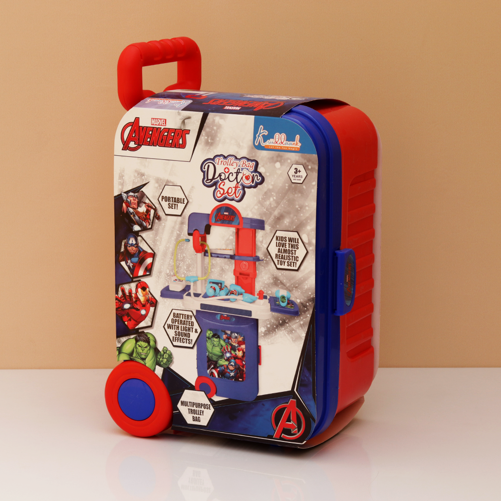 Set Toy Kids Doctor Trolley Buy Original Avengers Portable Trolley