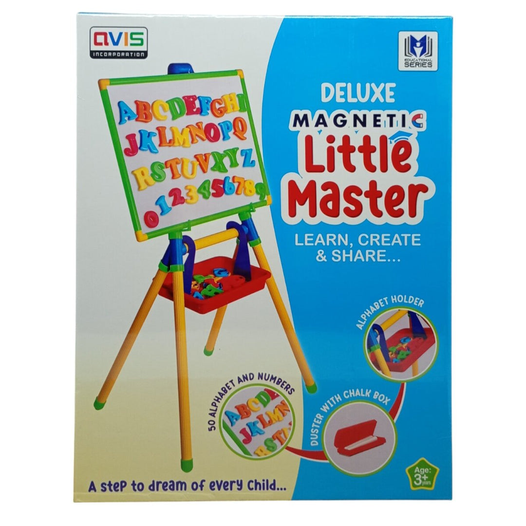 Avis by Ratna Little Master Deluxe - Magnetic Writing Board | Alphabet & Writing Learning Tool