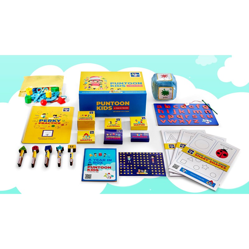 A Year In the Box | Early Learning Educational Activity Kit For Kids 3-4 Years