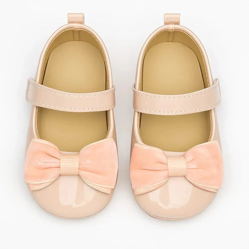 Baby Doe Pink Pretty Little Bow Prewalker Sandals