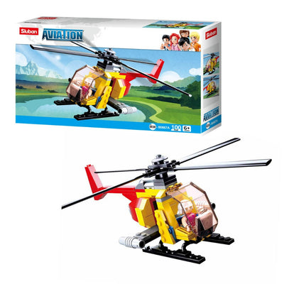 Aviation III - Helicopter Building Block Set (100 Pcs)