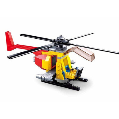 Aviation III - Helicopter Building Block Set (100 Pcs)