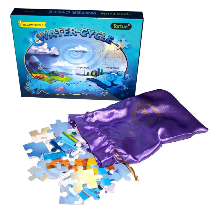 Water Cycle (70 Pieces Jigsaw Puzzle)