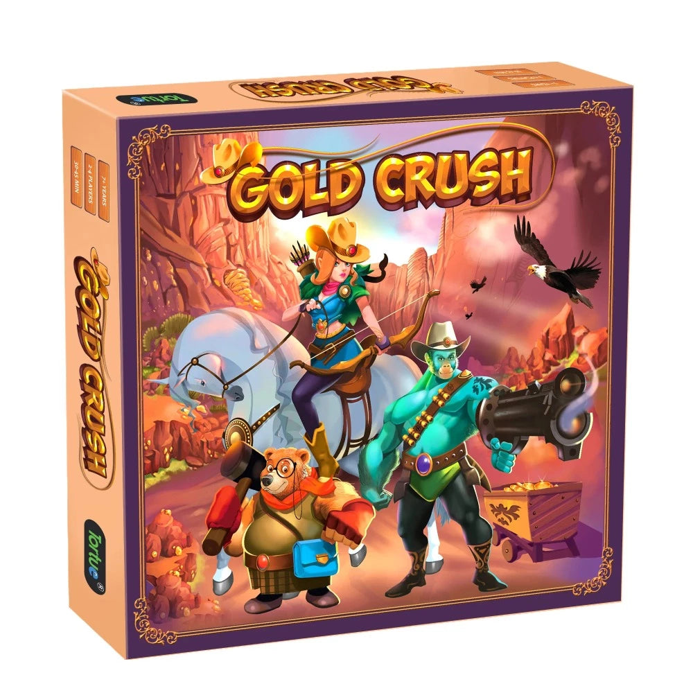 Gold Crush Strategy Board Game | Exercising Choices, Critical Thinking, Problem Solving