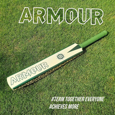 Armour Heavy Duty Plastic Cricket Bat | 6+ Years
