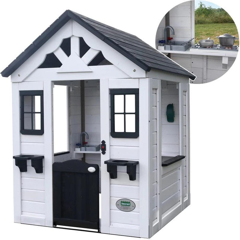 Sweetwater Playhouse White/Dark Grey (3-8 Years)
