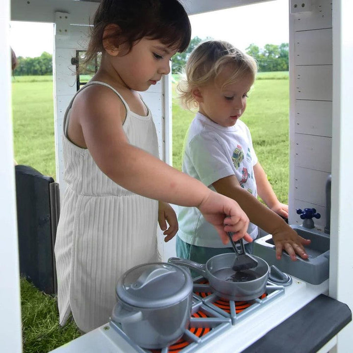 Sweetwater Playhouse White/Dark Grey (3-8 Years)