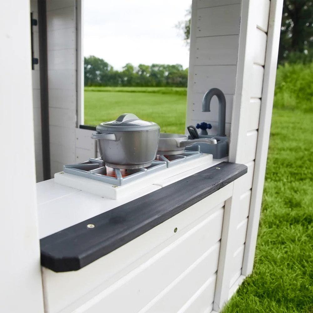 Sweetwater Playhouse White/Dark Grey (3-8 Years)