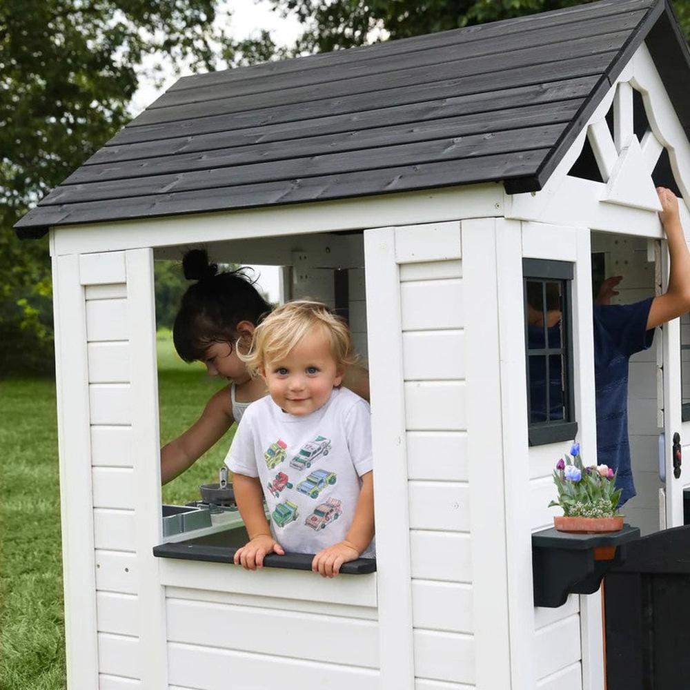 Sweetwater Playhouse White/Dark Grey (3-8 Years)