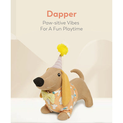 Dapper Knitted Soft Toy- Multicolor