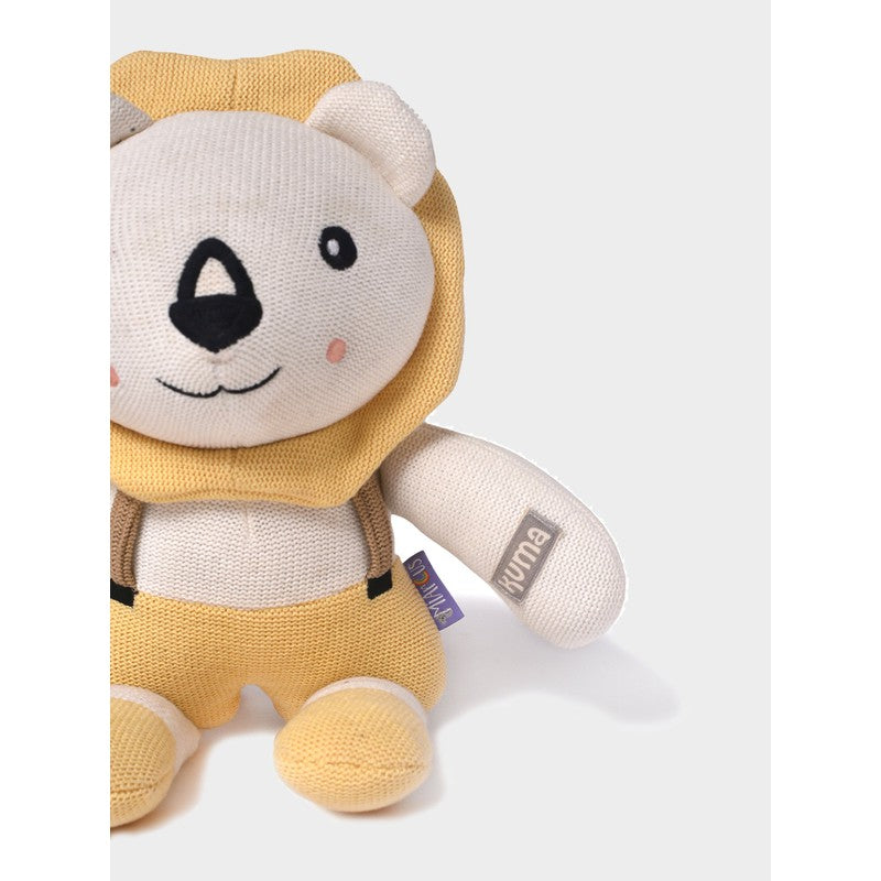 Kuma Knitted Soft Toy- White